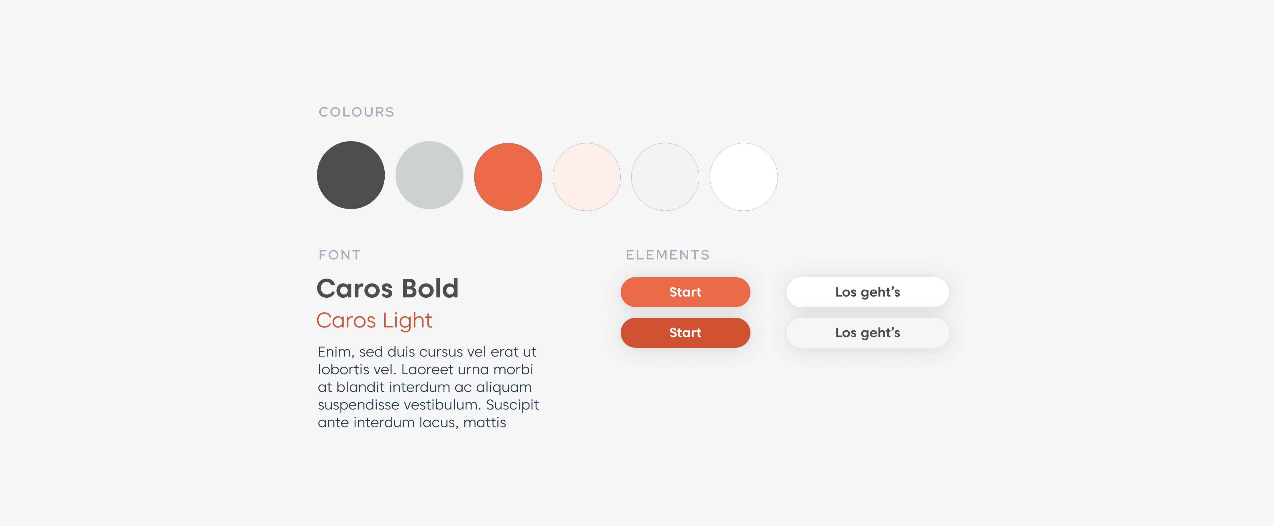 pebble styleguide